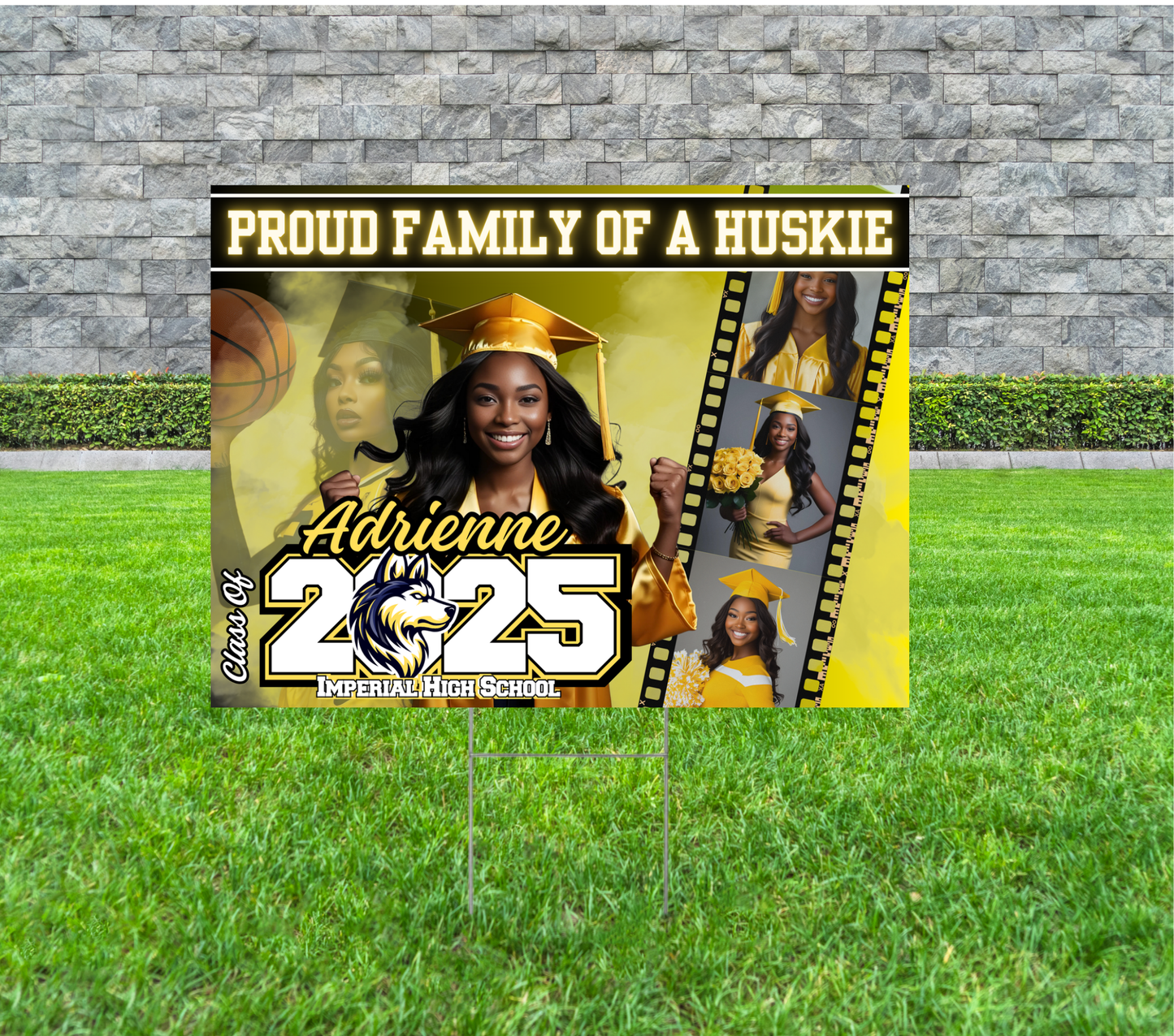Custom Graduation Yard Signs