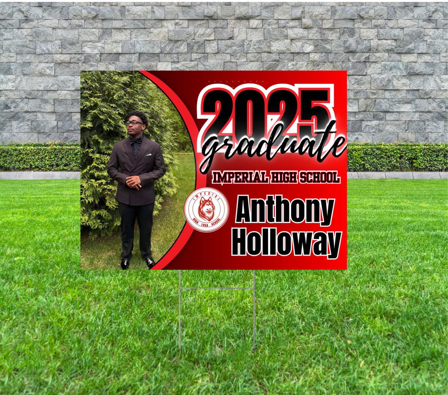 Custom Graduation Yard Signs