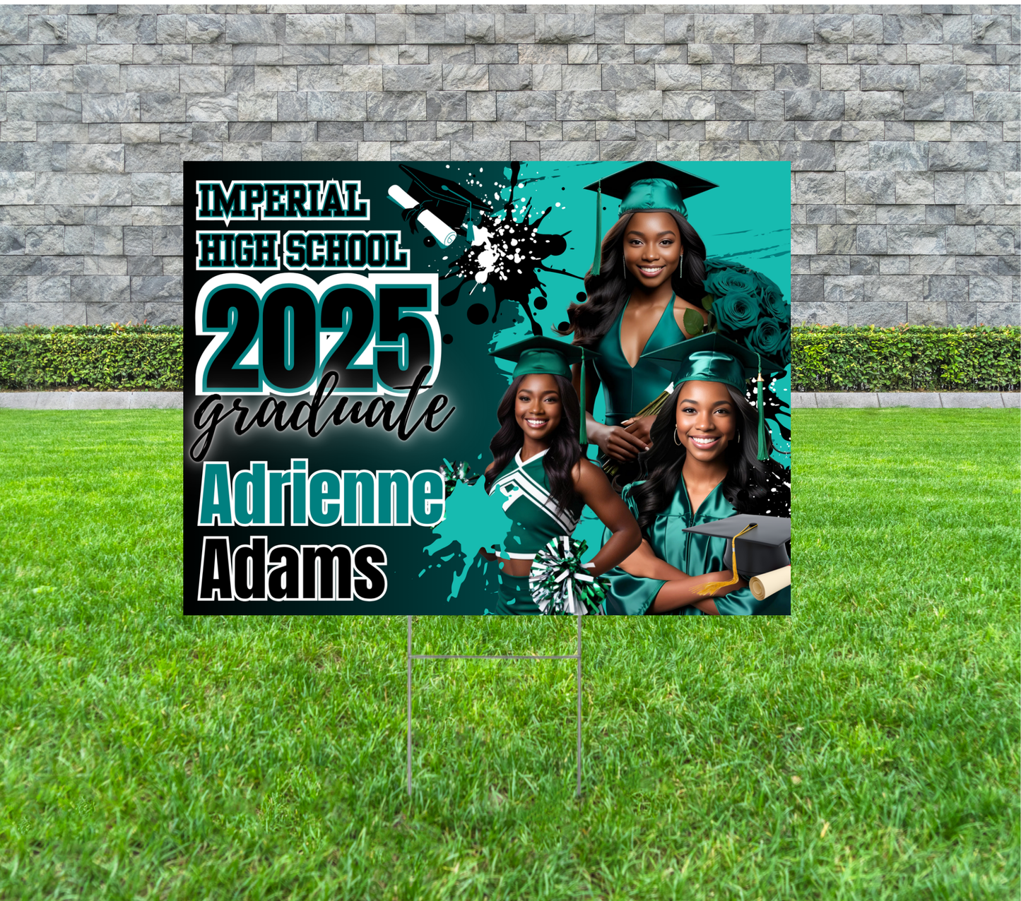Custom Graduation Yard Signs